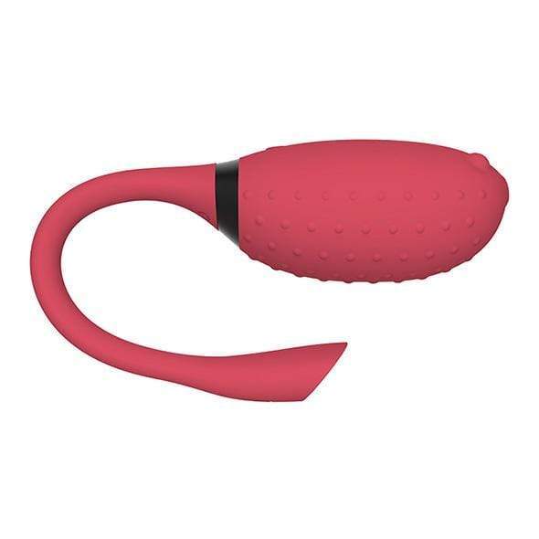 Magic Motion - Fugu App Controlled Egg Vibrator (Red) Wireless Remote Control Egg (Vibration) Rechargeable
