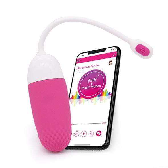 Magic Motion - Vini App Controlled Egg Vibrator  (Pink) Wireless Remote Control Egg (Vibration) Rechargeable