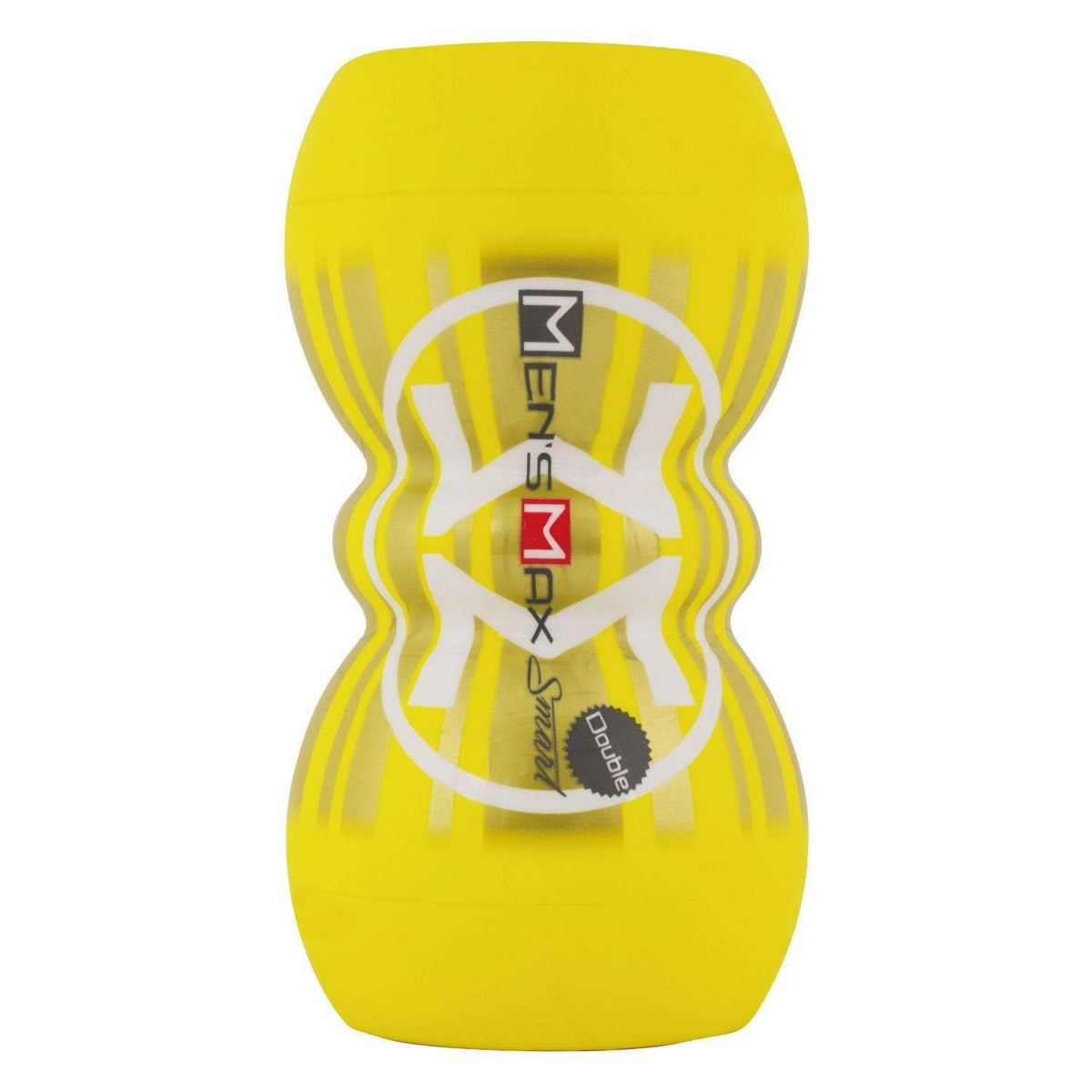 Men&#39;s Max - Smart Double Hole Onahole Cup Masturbator (Yellow) Masturbator Resusable Cup (Non Vibration) 4580395730387 CherryAffairs