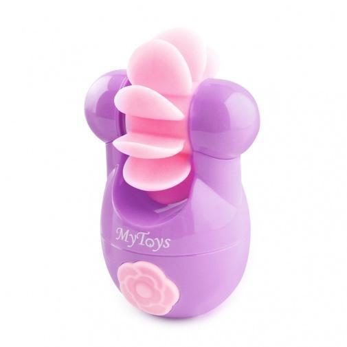 MyToys - Kiss Rechargeable Clit Massager (Purple) Clit Massager (Vibration) Rechargeable 9504000162092 CherryAffairs