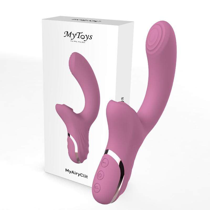 MyToys - MyAiryClit Rabbit Vibrator (Light Purple) Rabbit Dildo (Vibration) Rechargeable 9504000162443 CherryAffairs
