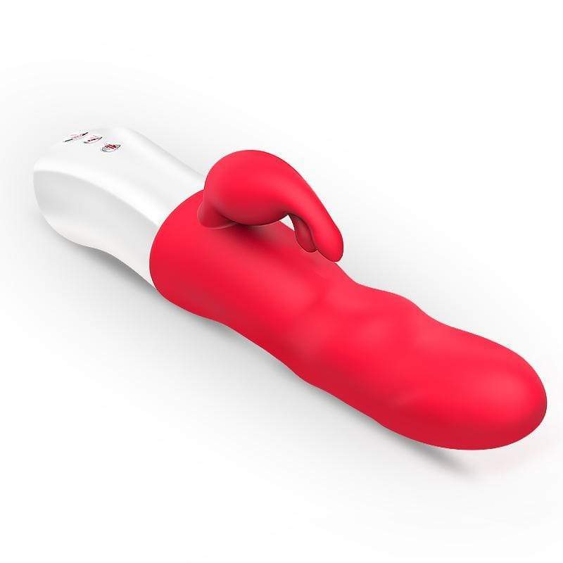 MyToys - MyBunny Rechargeable Thrusting Rabbit Vibrator (Red) Rabbit Dildo (Vibration) Rechargeable 9504000162160 CherryAffairs