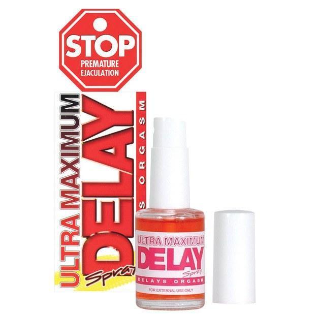 Nasstoys - Stop Ultra Maximum Delay Spray 1.5 oz (White) Delayer - CherryAffairs Singapore