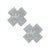 Neva Nude - Cross Crystal Jewel Reusable Silicone Pasties Nipple Covers O/S (Clear) Nipple Covers 672975645106 CherryAffairs