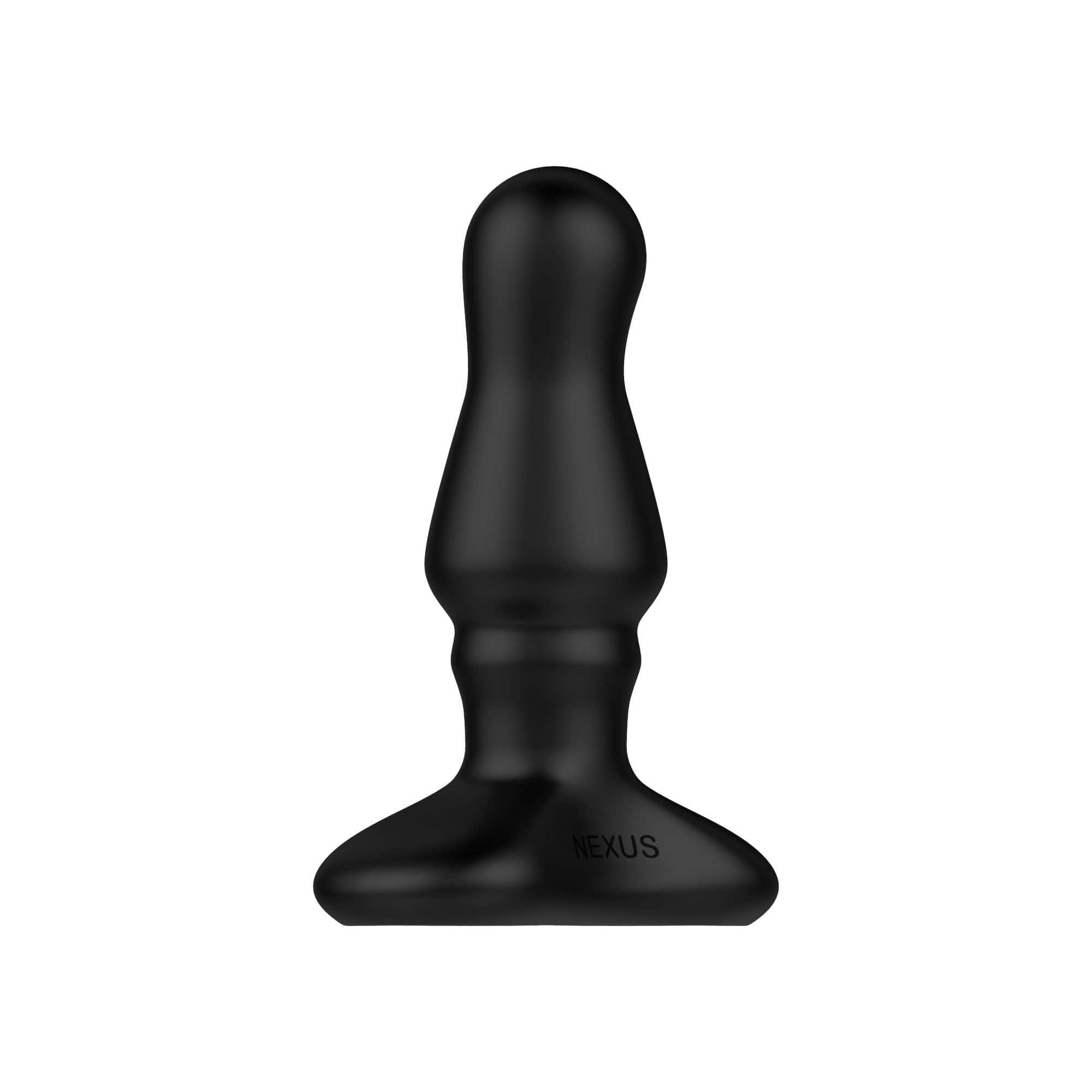 Nexus - Bolster Rechargeable Inflatable Prostate Butt Plug with Remote Control (Black) Anal Plug (Vibration) Rechargeable 5060274221469 CherryAffairs
