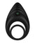 Nexus - Enhance Vibrating Cock and Ball Ring (Black) Silicone Cock Ring (Vibration) Rechargeable 604569879 CherryAffairs