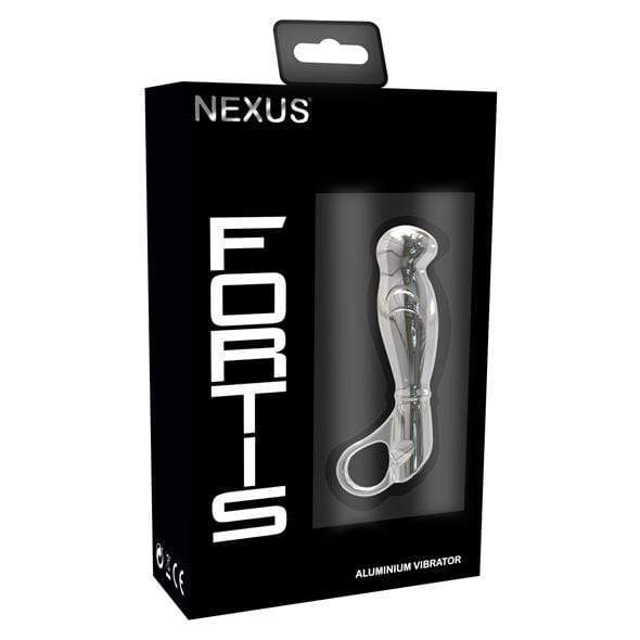 Nexus - Fortis Aluminium Vibrating Prostate Massager (Silver) Prostate Massager (Vibration) Rechargeable 324154072 CherryAffairs