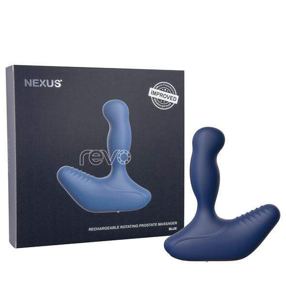 Nexus - Revo 2 Rechargeable Rotating Prostate Massager Improved (Blue) Prostate Massager (Vibration) Rechargeable 5060274221247 CherryAffairs
