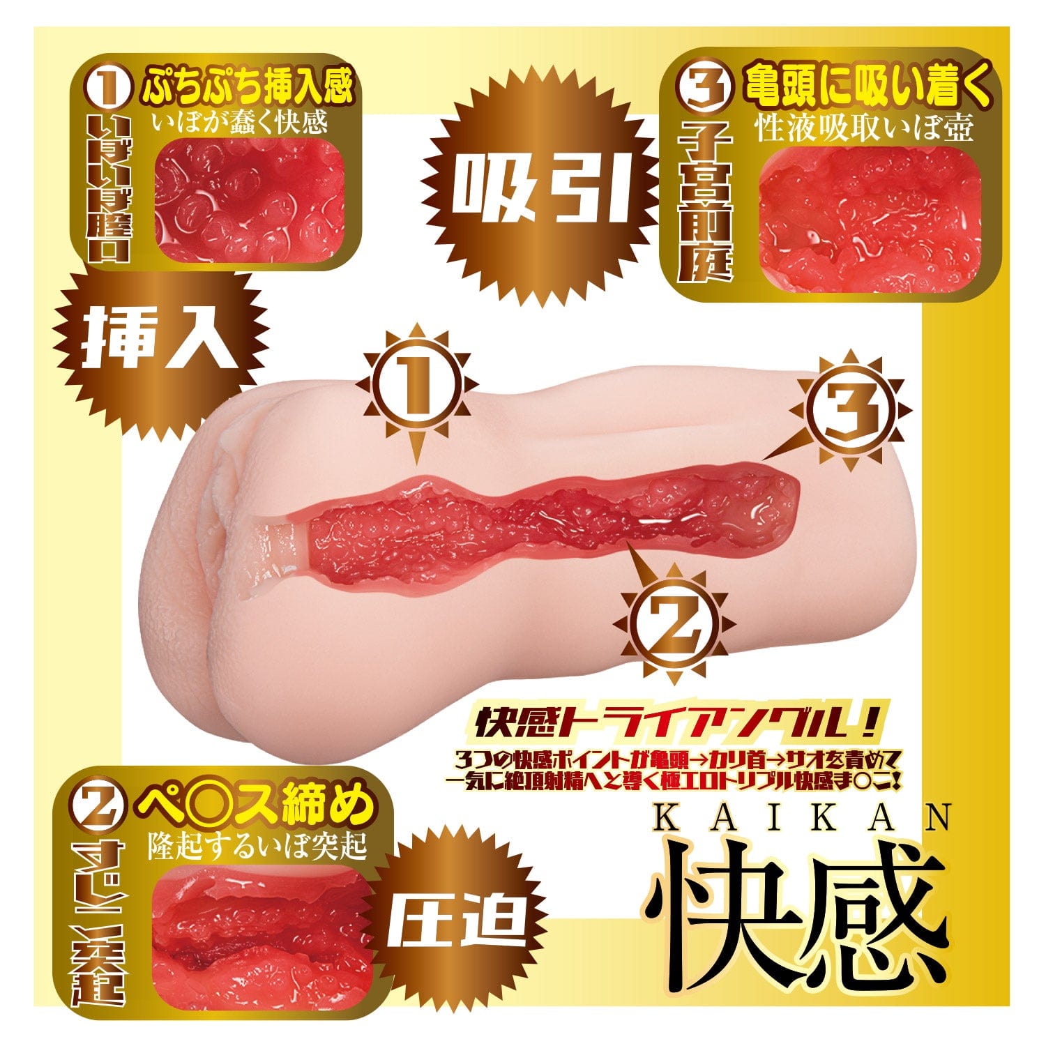 NPG - AV Mini Masterpiece Meiki Jinguji Nao Onahole (Beige) Masturbator Vagina (Non Vibration) 4562160139083 CherryAffairs