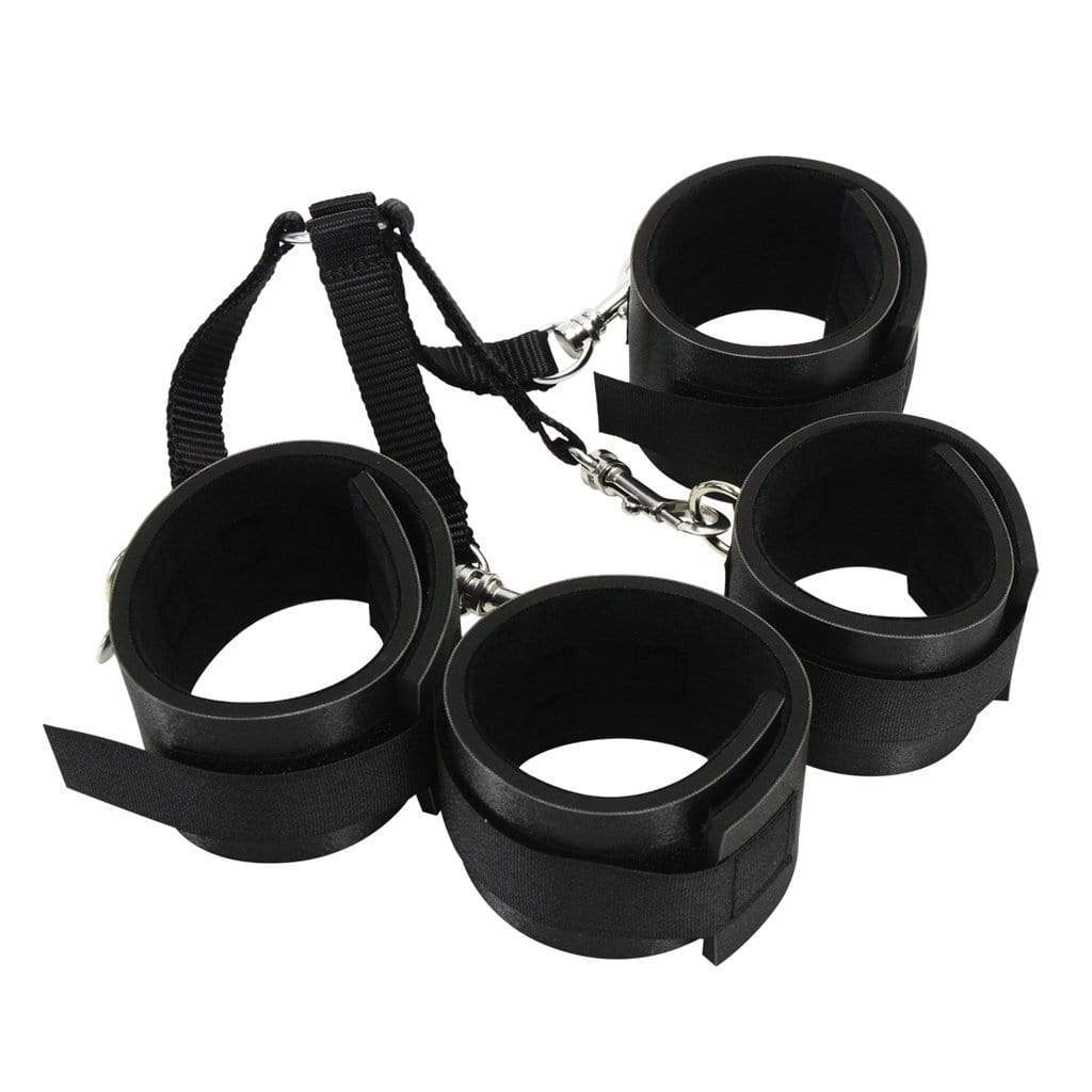 NPG - Beginners Soft SM No 10 Restraint Cuffs (Black) Hand/Leg Cuffs 4580160829346 CherryAffairs