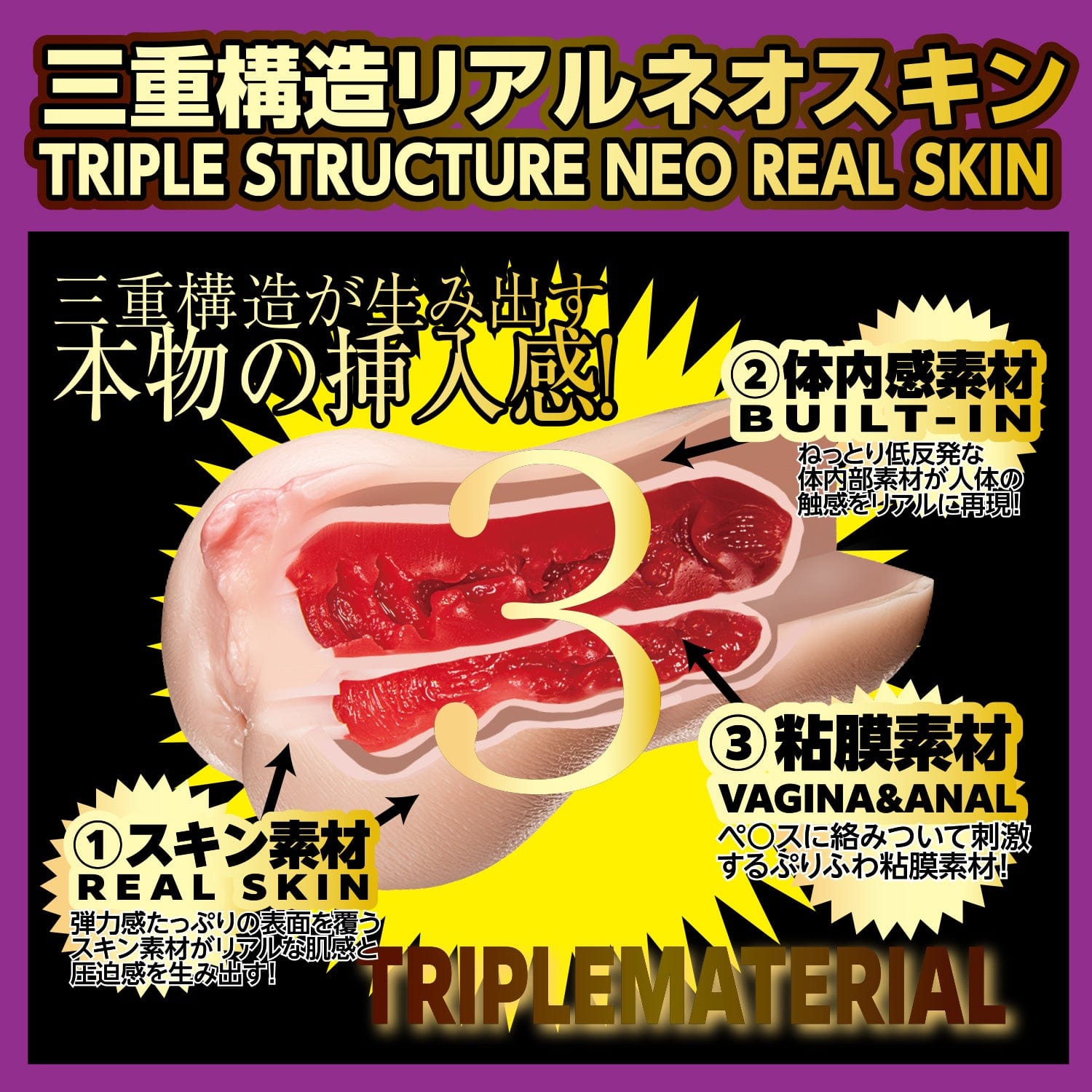 NPG - Proof of New Masterpiece Meiki File No 004 Riho Fujimori Onahole (Beige) Masturbator Vagina (Non Vibration) 4562160139090 CherryAffairs