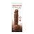 NS Novelties - Colours Pleasures Silicone Vibrating Dildo with Balls 5" (Brown) Realistic Dildo with suction cup (Vibration) Rechargeable 657447104220 CherryAffairs