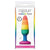 NS Novelties - Colours Pride Edition Silicone Pleasure Anal Plug Small (Multi Colour) Anal Plug (Non Vibration) 657447100789 CherryAffairs