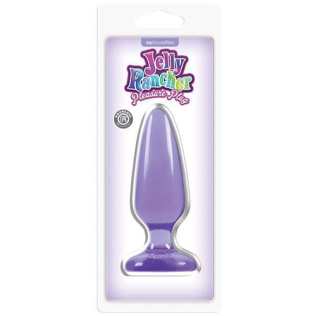 NS Novelties - Jelly Rancher Pleasure Anal Plug Medium (Purple) Anal Plug (Non Vibration) 657447095535 CherryAffairs