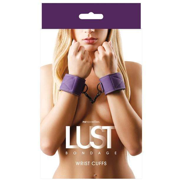 NS Novelties - Lust Bondage Wrist Cuffs (Purple) Hand/Leg Cuffs 657447097560 CherryAffairs
