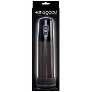 NS Novelties - Renegade Acrylic Man Up Penis Pump (Black) Penis Pump (Vibration) Non Rechargeable 625955589 CherryAffairs