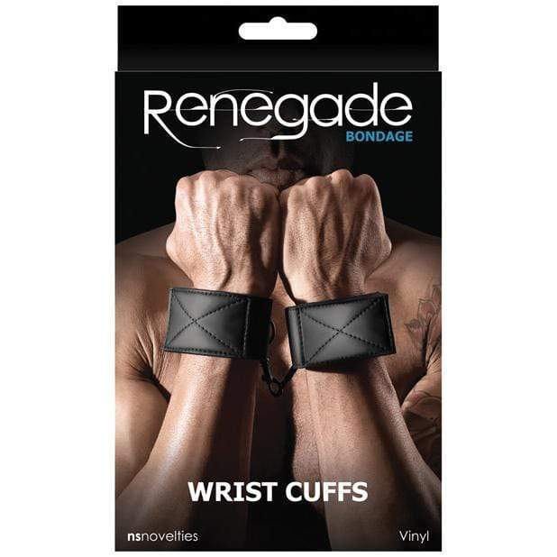 NS Novelties - Renegade Bondage Wrist Cuffs (Black) Hand/Leg Cuffs