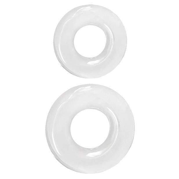 NS Novelties - Renegade Double Stack Super Stretchable Cock Rings (Clear) Cock Ring (Non Vibration) 657447101496 CherryAffairs