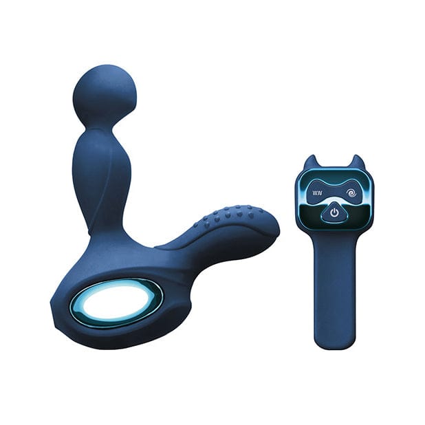 NS Novelties - Renegade Orbit Rotating Prostate Massager with Wrist Controller (Blue) Prostate Massager (Vibration) Rechargeable 625955598 CherryAffairs