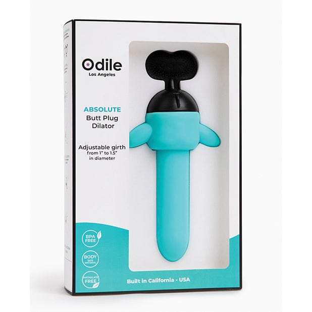 Odile - Absolute Butt Plug Dilator (Aqua) Anal Plug (Non Vibration) 860007640148 CherryAffairs
