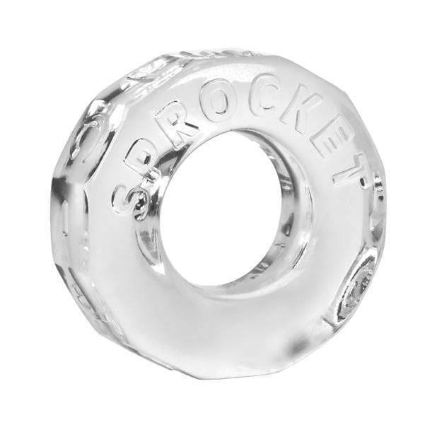 Oxballs - Atomic Jock Sprocket Cock Ring (Clear) Cock Ring (Non Vibration) 840215100405 CherryAffairs