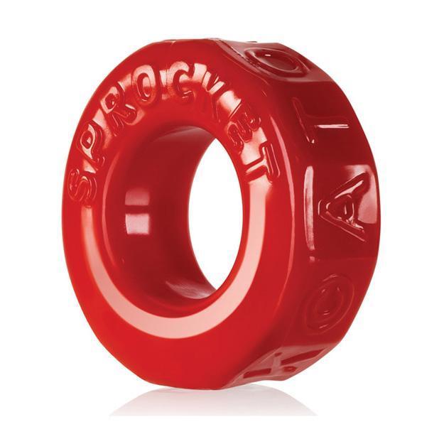 Oxballs - Atomic Jock Sprocket Super Stretch Cock Ring (Red) Rubber Cock Ring (Non Vibration) Singapore