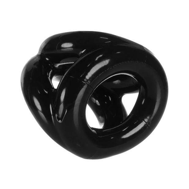 Oxballs - Atomic Jock Tri Sport 3 Ring Sling Cock Ring (Black) Cock Sleeves (Non Vibration) 840215114334 CherryAffairs