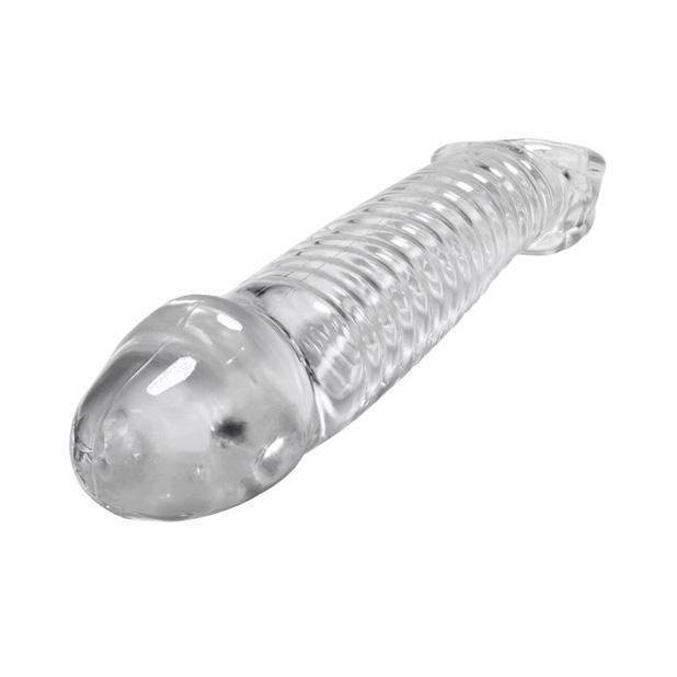 Oxballs - Muscle Cock Sheath Silicone Cock Sleeve (Clear) Cock Sleeves (Non Vibration) Singapore