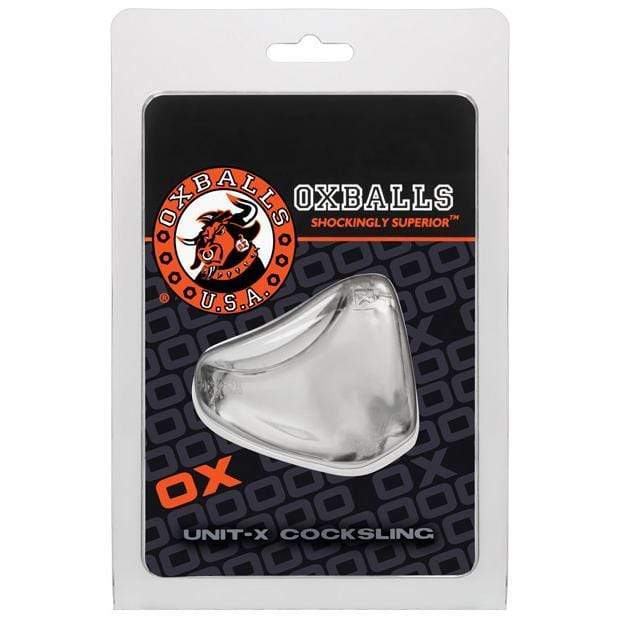 Oxballs - Unit X Cock Sling (Clear) Cock Sleeves (Non Vibration)