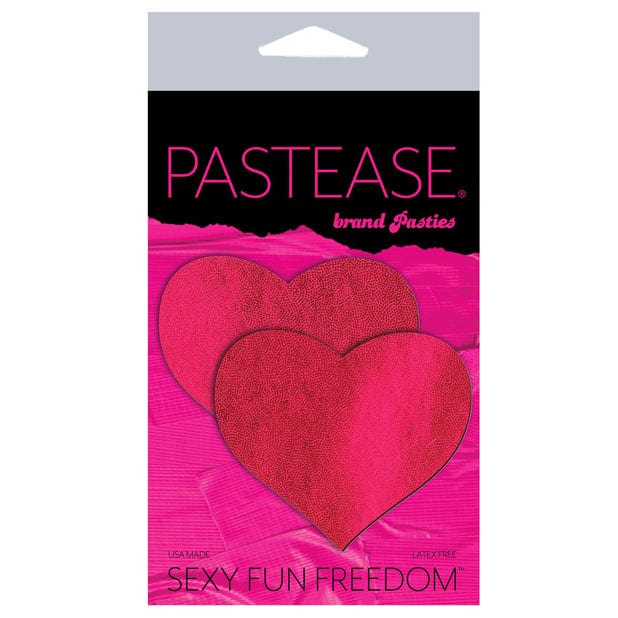 Pastease - Basic Love Liquid Heart Pasties Nipple Covers O/S (Red) Nipple Covers 785123869443 CherryAffairs