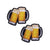 Pastease - Premium Clinking Beer Mugs Pasties Nipple Covers O/S (Yellow) Nipple Covers 694536307391 CherryAffairs