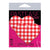 Pastease - Premium Gingham Heart Pasties Nipple Covers O/S (Red) Nipple Covers 792264877749 CherryAffairs