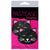 Pastease - Premium Glitter Black Cat Pasties Nipple Covers O/S (Black) Nipple Covers 013189317432 CherryAffairs