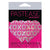 Pastease - Premium Glitter XOXO Heart Pasties Nipple Covers O/S (White/Pink) Nipple Covers 694536304246 CherryAffairs