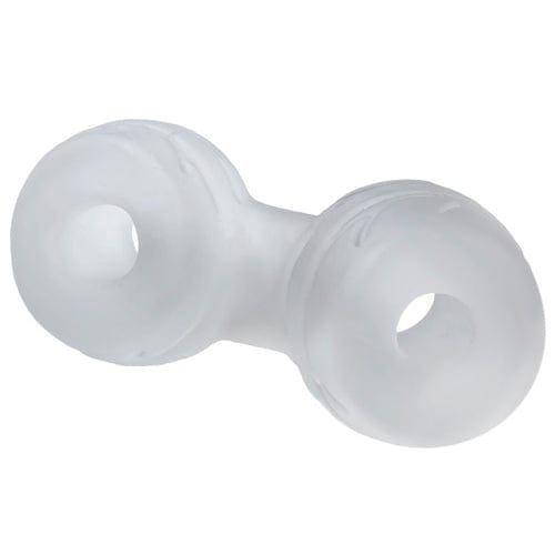 Perfect Fit - SilaSkin Cock and Ball Ring (White) Cock Ring (Non Vibration) 854854005885 CherryAffairs