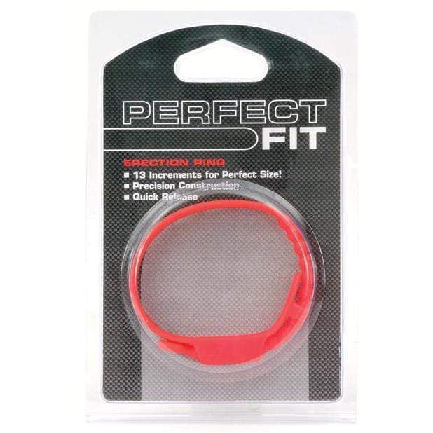 Perfect Fit - Speed Shift Adjustable Erection Cock Ring (Red) Cock Ring (Non Vibration) 852184004080 CherryAffairs