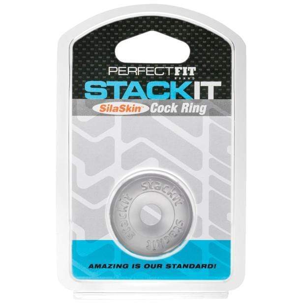 Perfect Fit - Stackit Cock Ring (Clear) Cock Ring (Non Vibration) 854854005731 CherryAffairs