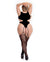 Pink Lipstick - All A Dream Bodystocking Costume Queen (Black) Bodystockings 017036197024 CherryAffairs
