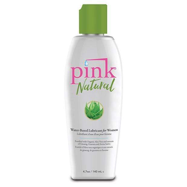 Pink - Natural Water Based Lubricant for Women 4.7oz Lube (Water Based) 891306000920 CherryAffairs