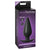 Pipedream - Anal Fantasy Elite Collection Weighted Silicone Anal Plug Large (Black) Anal Plug (Non Vibration)