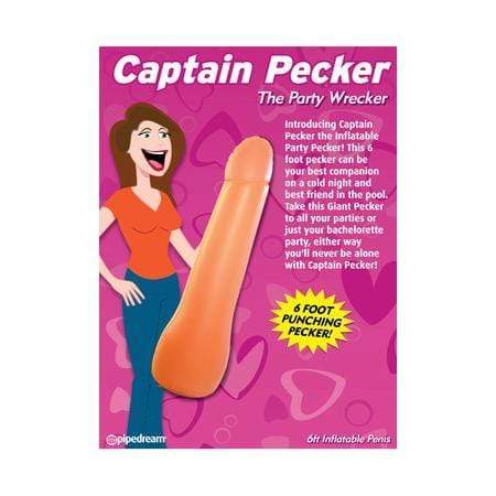 Pipedream - Bachelorette Party Favors Captain Pecker The Part Wrecker (Beige) Bachelorette Party Novelties 269240427 CherryAffairs