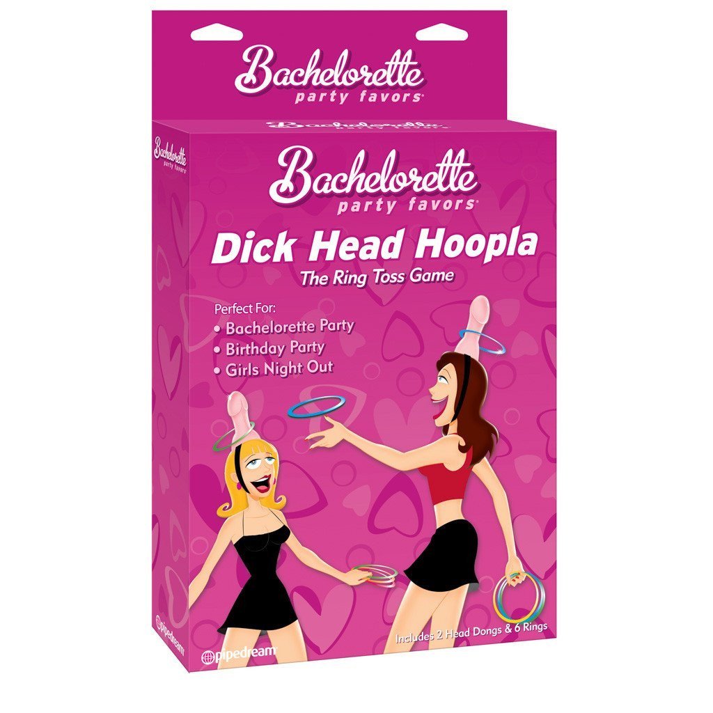 Pipedream - Bachelorette Party Favors Dick Head Hoopla (Multi Colour) Bachelorette Party Novelties - CherryAffairs Singapore