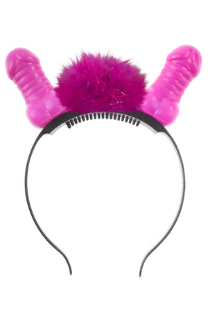 Pipedream - Bachelorette Party Favors Pecker Flashing Headband (Pink) Bachelorette Party Novelties Singapore