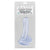 Pipedream - Basix Rubber Works Suction Cup Dong 8" (Clear) Realistic Dildo with suction cup (Non Vibration)