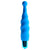 Pipedream - Classix Silicone Fun Bullet Vibrator (Blue) Bullet (Vibration) Non Rechargeable 603912757576 CherryAffairs