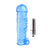 Pipedream - Classix Textured Cock Sleeve and Bullet (Blue) Bullet (Vibration) Rechargeable 324155064 CherryAffairs