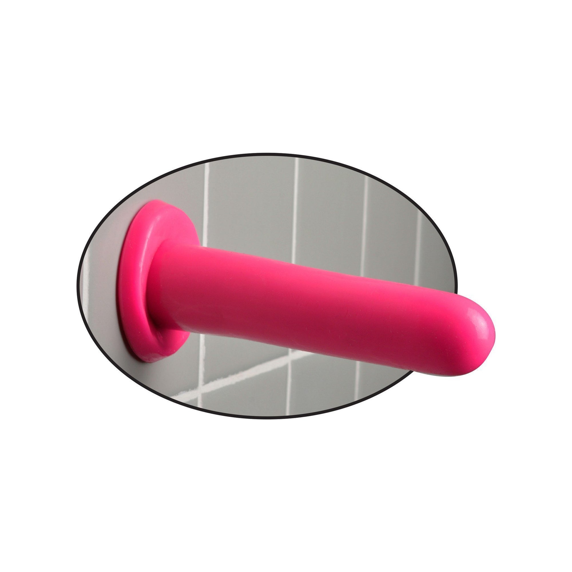 Pipedream - Dillio Mr. Smoothy Dildo (Pink) Non Realistic Dildo with suction cup (Non Vibration) - CherryAffairs Singapore