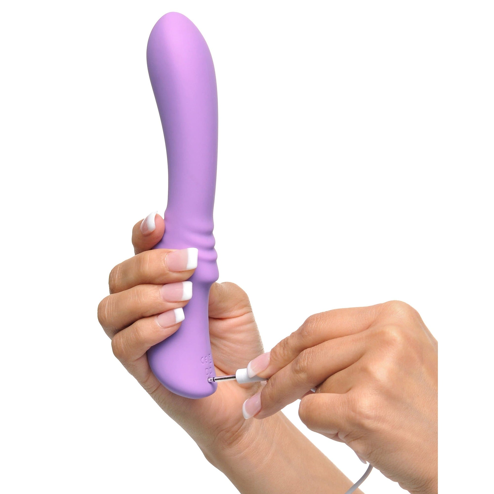 Pipedream - Fantasy For Her Flexible Please Her Massager (Purple) G Spot Dildo (Vibration) Rechargeable 603912755732 CherryAffairs