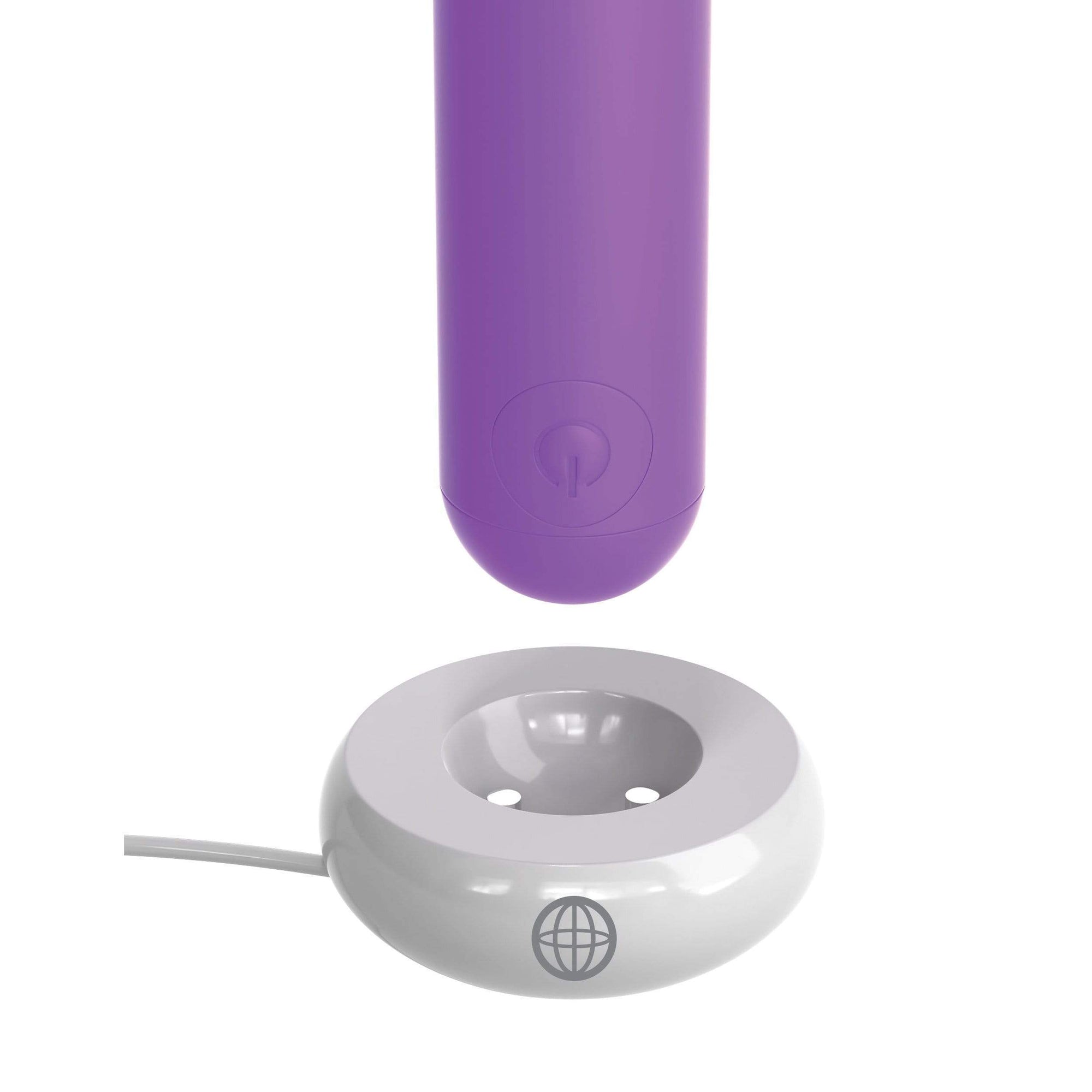 Pipedream - Fantasy For Her Her Rechargeable Bullet Vibrator (Purple) Bullet (Vibration) Rechargeable 603912757408 CherryAffairs