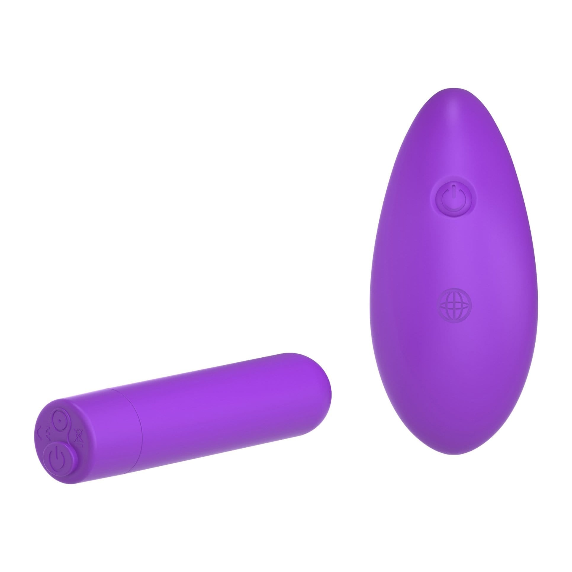 Pipedream - Fantasy For Her Her Rechargeable Remote Control Bullet (Purple) Bullet (Vibration) Rechargeable 324157353 CherryAffairs